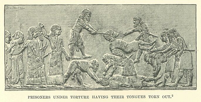 427.jpg Prisoners Under Torture Having Their Tongues Torn Out 