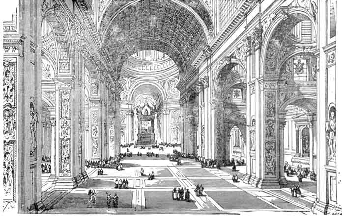 Interior of St. Peter's