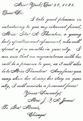 Letter of Introduction