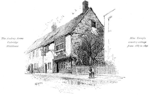 The Audrey Arms Oxbridge Middlesex
Miss Terry's country cottage from 1887 to 1890