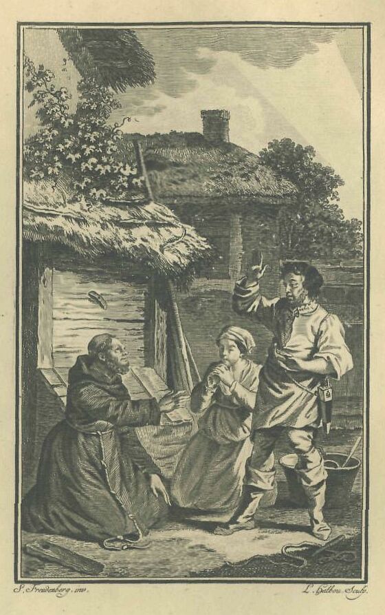 039a.jpg the Grey Friar Imploring The Butcher to Spare his Life 