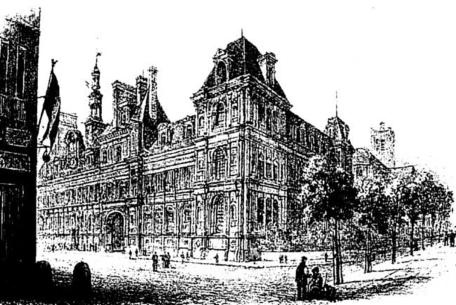 The Hotel de Ville. The Hotel de Ville.