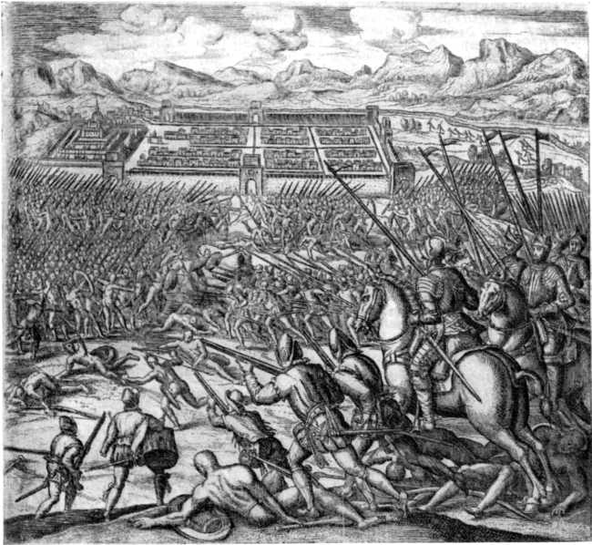 THE DEFEAT OF THE PERUVIANS OUTSIDE CUZCO.