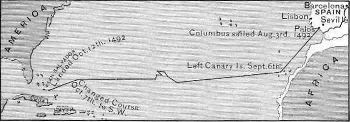 Columbus's Route