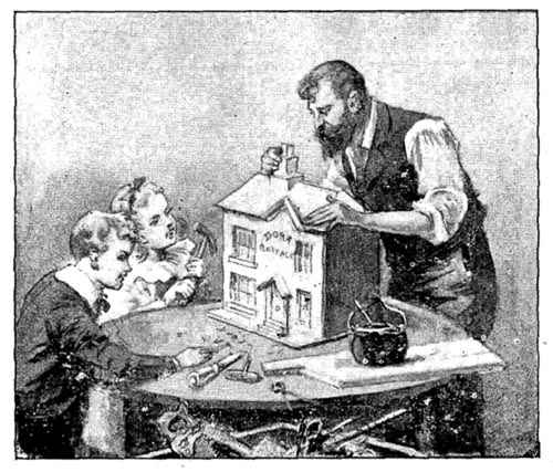 Making the Doll's House.