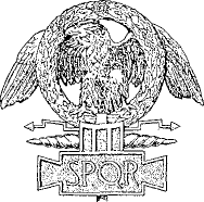 legionary eagle, SPQR