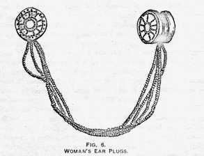FIG. 6. WOMAN'S EAR PLUGS.