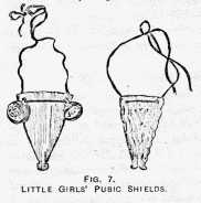 FIG. 7. LITTLE GIRLS' PUBIC SHIELDS.