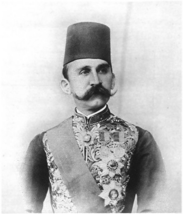 RULER OF EGYPT, THE BRITISH PROTECTORATE: SULTAN HUSSEIN I.