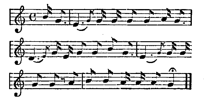 Musical score -Whistling Sam-.