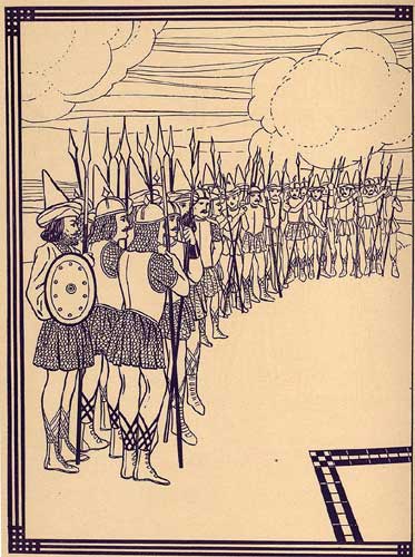 THE SOLDIERS AND GUARDS. THE SOLDIERS AND GUARDS.