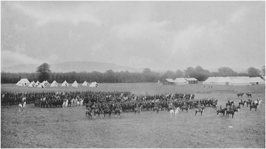THE FIFE AND FORFAR IMPERIAL YEOMANRY AT ANNSMUIR.