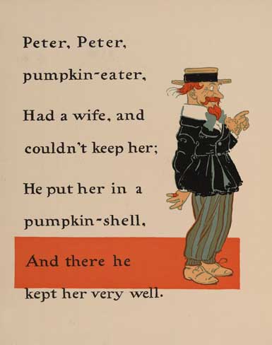 Peter, Peter, pumpkin-eater