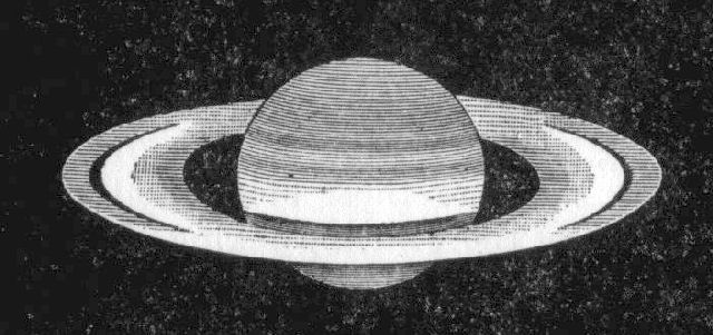 Fig. 1.—Saturn, Jan. 26, 1889 (Antoniadi).