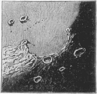 Fig. 23.—Lunar mountains near the Gulf of Iris.