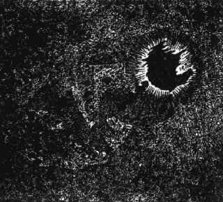 Fig. 6.—Ordinary Sun-spot, June 22, 1885.