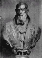 216. Bronzebüste des Papstes Gregor XIII.