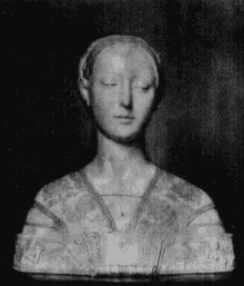 61. Marmorbüste einer neapolitanischen Prinzessin von Franc. Laurana.