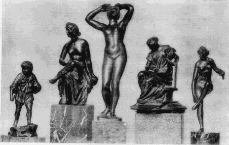 ∗ Bronzestatuetten von Bellano, Sansovino (?) u. A.