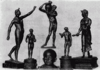 ∗ Bronzestücke von Riccio, Bellano u. A.