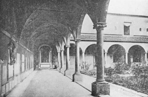 FLORENCE: THE CLOISTER OF SAN MARCO