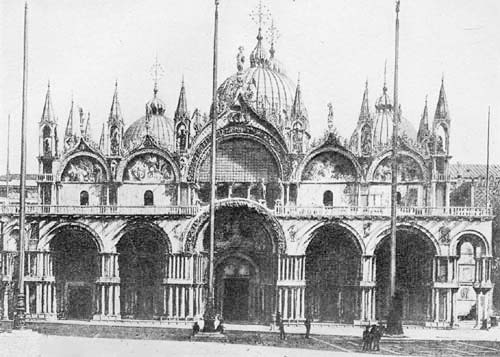 FRONT OF ST. MARK'S, VENICE