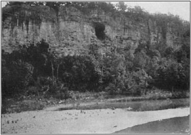 Plate 1a: Cave on Big Piney River