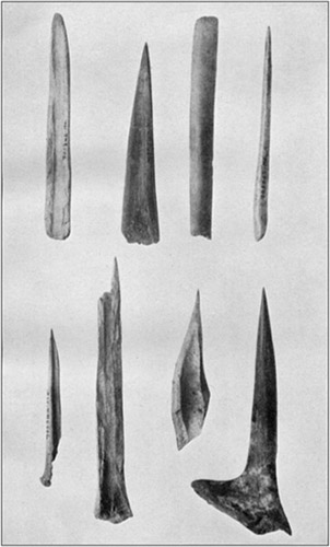 Plate 4: Bone And Antler Implements From Gourd Creek
Cave