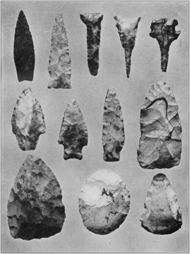 Plate 10: Flints from Goat Bluff Cave