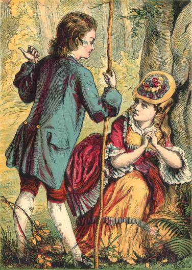 Illustration: Jack and young lady.