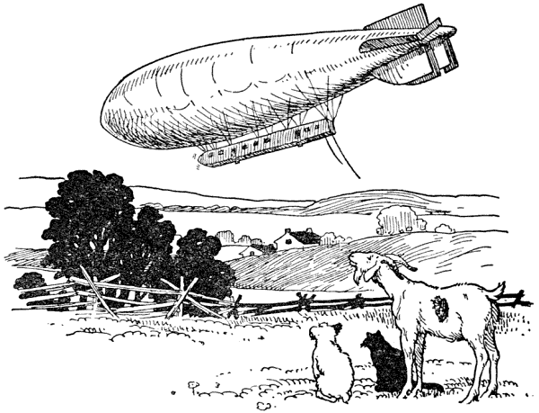 This great big dirigible, the first of its size to cross the Atlantic Ocean, was landing right before their eyes.