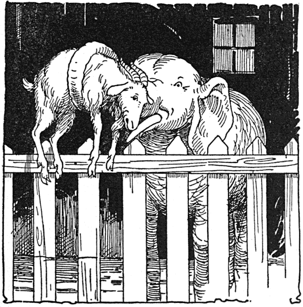 The elephant encircled Billy's body with his trunk and lifted him up from the ground and over the fence as easily as if he had been a feather.