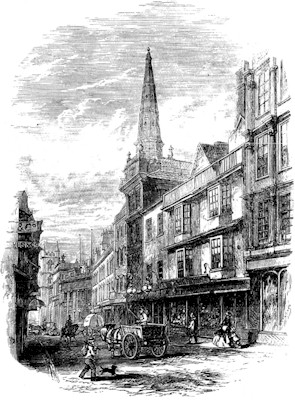 WINE STREET, THE BIRTHPLACE OF ROBERT SOUTHEY.