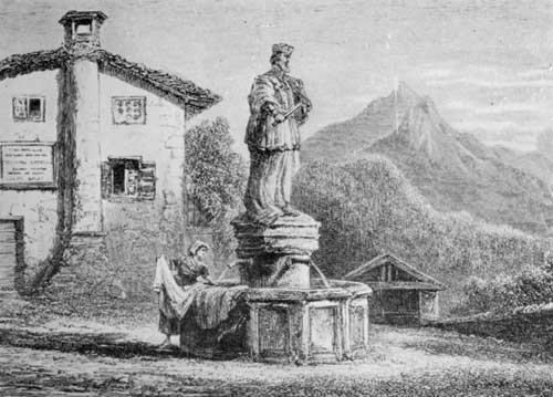 TITIAN'S BIRTHPLACE AT CADORE