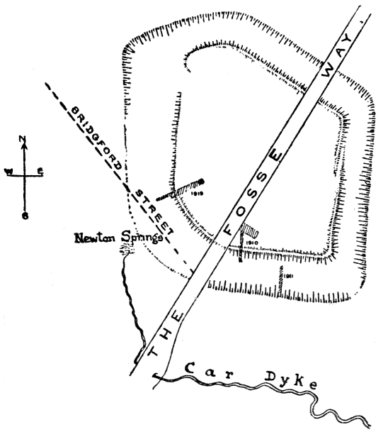 Fig. 23. Roman Site near East Bridgeford, Notts. (No. 32)