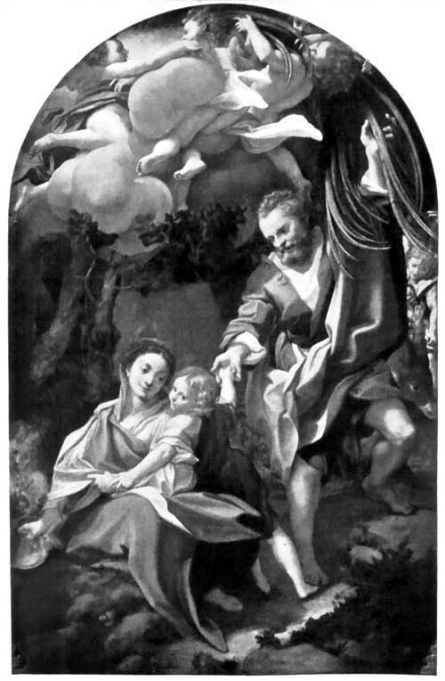 THE REST ON THE RETURN FROM EGYPT (MADONNA DELLA
SCODELLA) Parma Gallery
