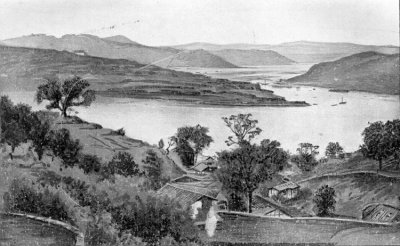 The City of Chungking, as seen from the opposite Bank of
the River Yangtse.
