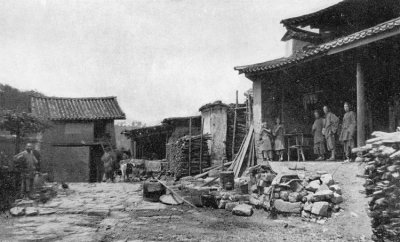 THE "EAGLE NEST BARRIER" ON THE ROAD BETWEEN YUNNAN AND
TALIFU.