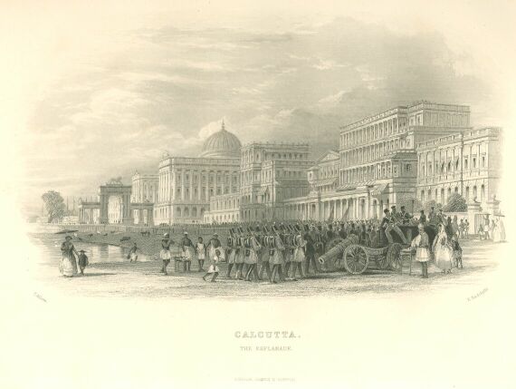 CALCUTTA: THE ESPLANADE 382.jpg Calcutta: the Esplanade