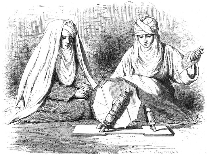 Kirghisen-vrouwen.