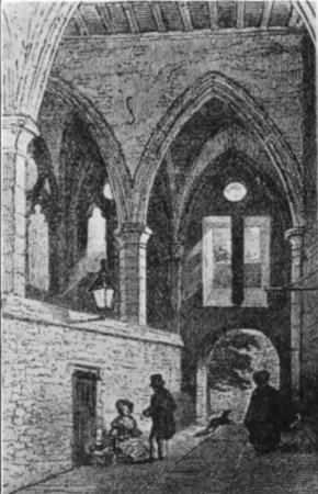 INTERIOR OF THE LADY CHAPEL BEFORE 1874.