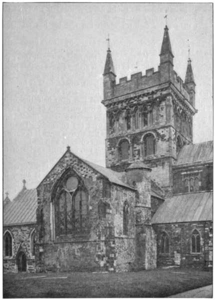 THE NORTH TRANSEPT BEFORE 1891.