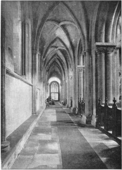 THE NORTH AISLE OF NAVE.