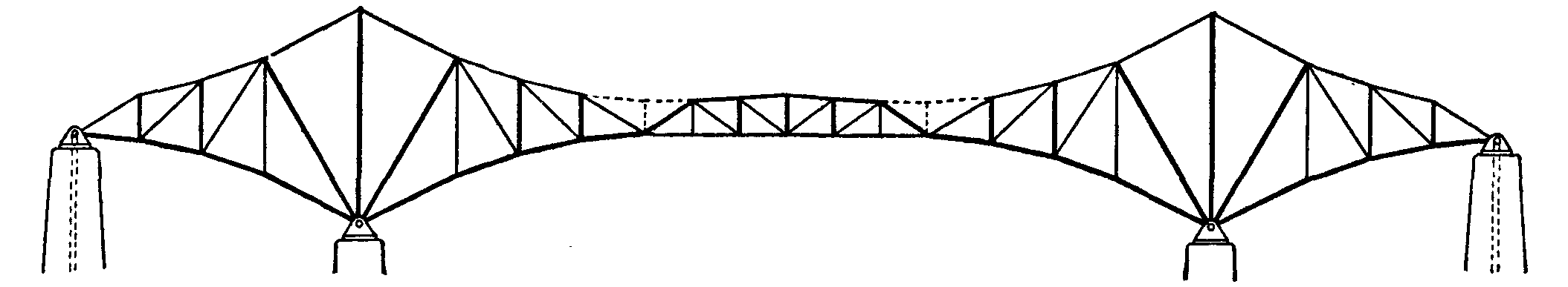 Fig. 21.--Typical Cantilever Bridge.
