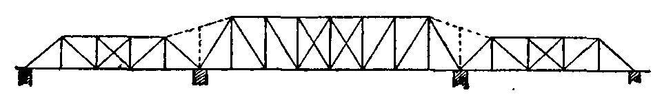 Fig. 22.--Cantilever Bridge converted to independent spans.