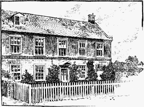 GEORGE BORROW'S BIRTHPLACE AT DUMPLING GREEN

From a drawing by Fortunino Matania
