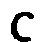 rounded C