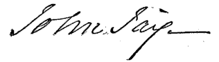 (signature) John Jay, esq.