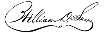 (signature) William D. Snow