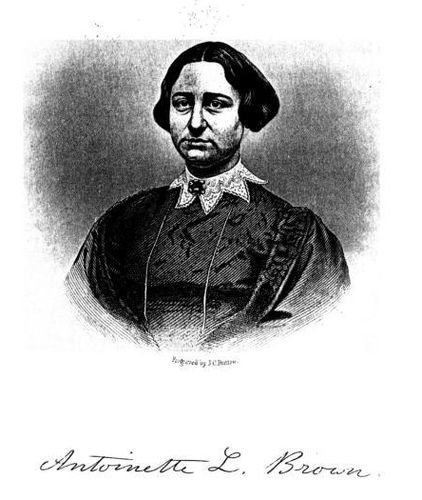 Antoinette L. Brown (Engraved by J. C. Buttre)